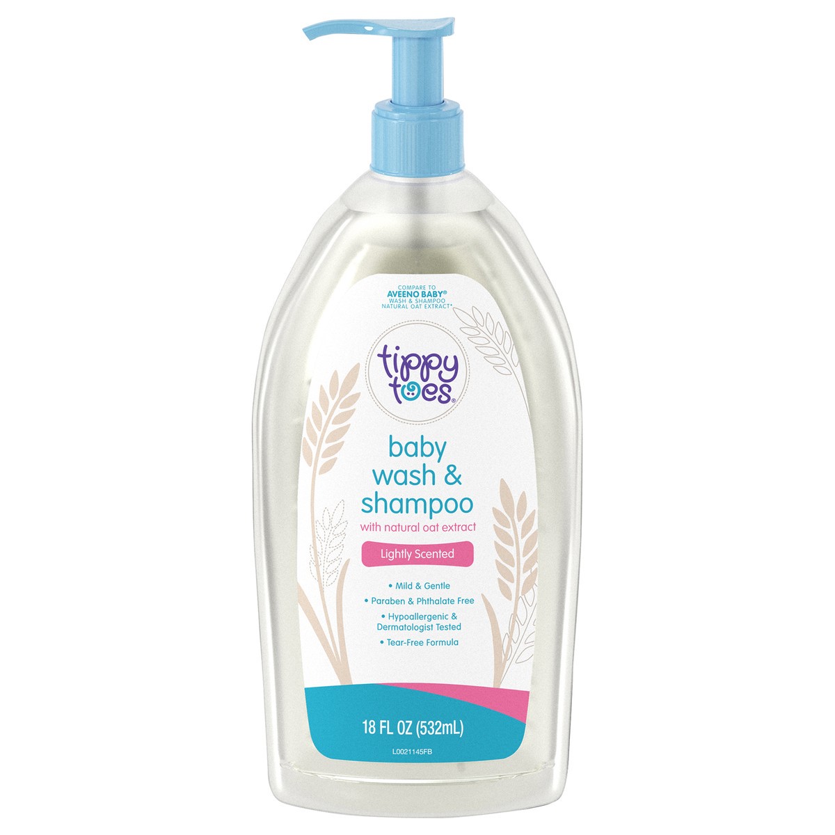 slide 12 of 13, Tippy Toes Lightly Scented Baby Wash & Shampoo 18 fl oz, 18 fl oz