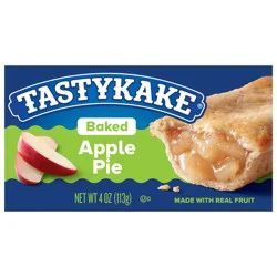 Tastykake Baked Apple Pie, Individually Wrapped Apple Snack Pie, Fruit Pie, 4 oz