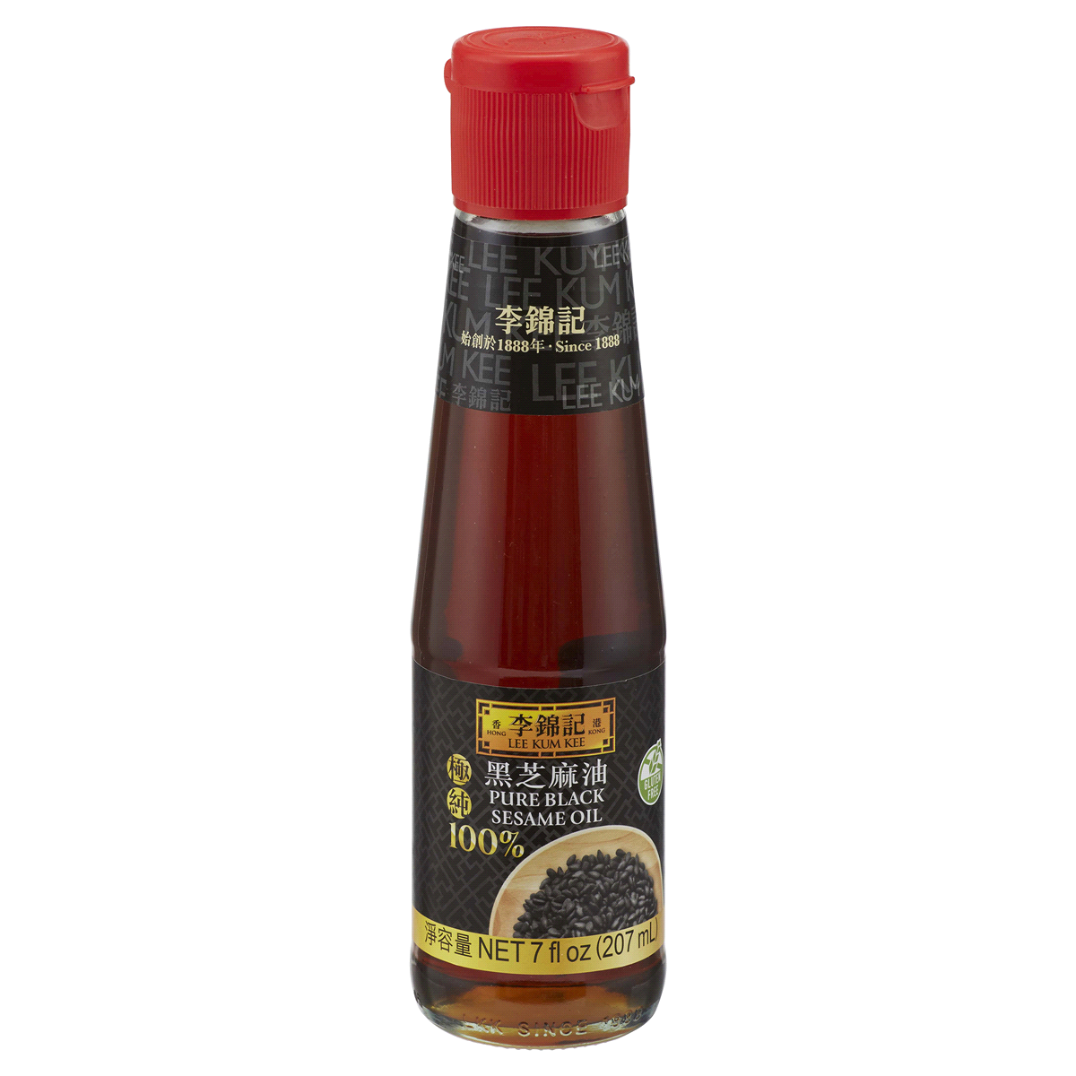 slide 1 of 1, Lee Kum Kee 100% Pure Black Sesame Oil, 