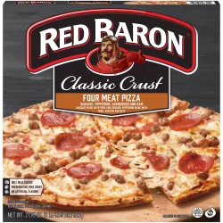 Red Baron Classic Crust Four Meat Pizza