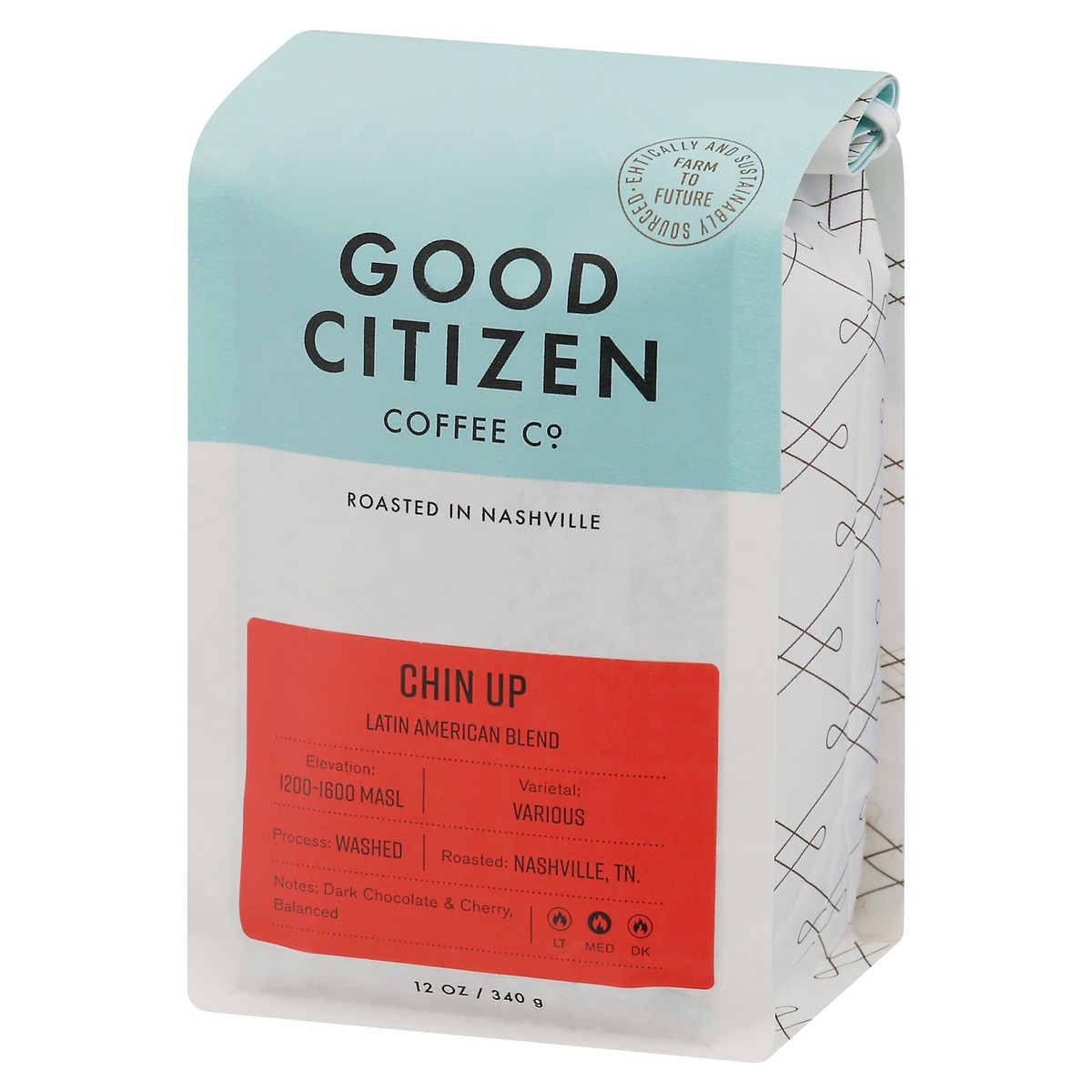 slide 7 of 10, 8&R Coffee Co. Med Chin Up Coffee 12 oz, 12 oz