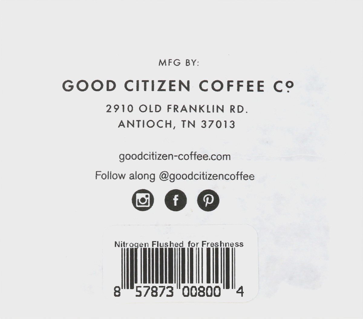 slide 2 of 10, 8&R Coffee Co. Med Chin Up Coffee 12 oz, 12 oz