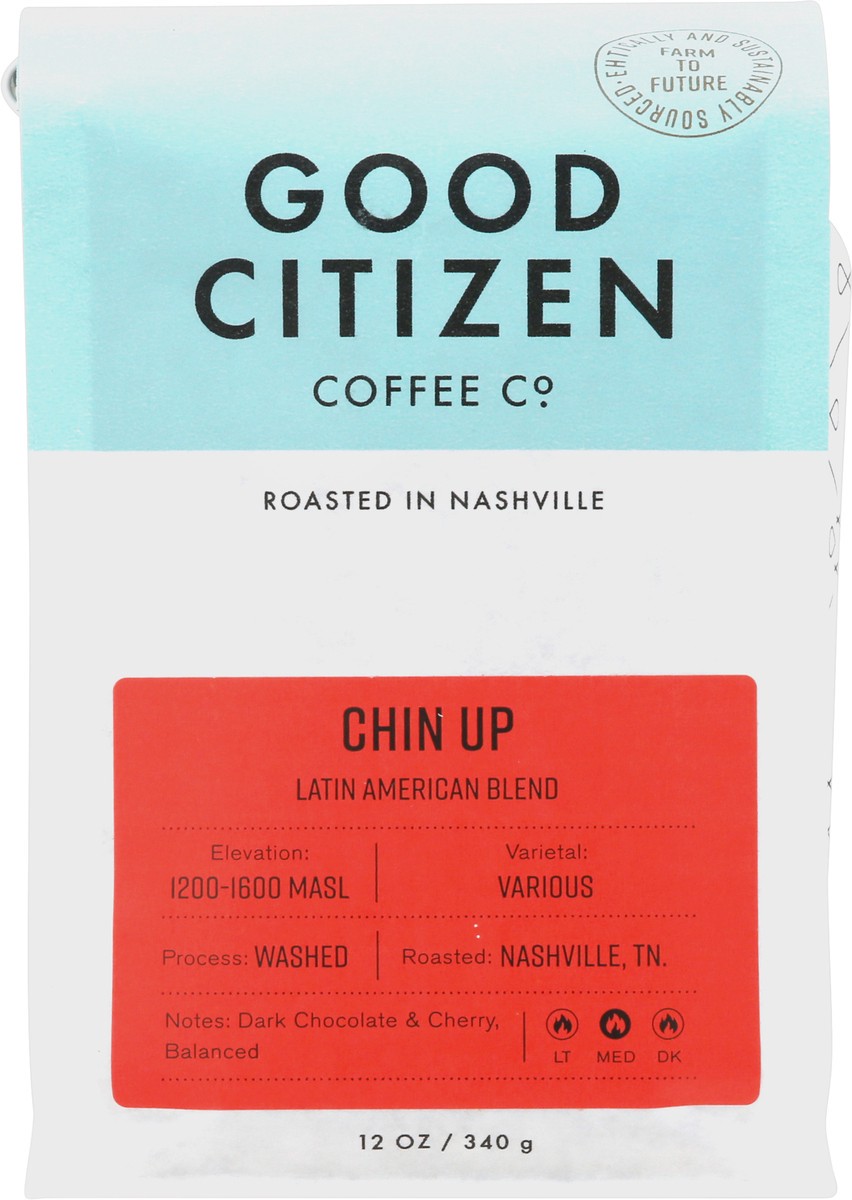 slide 3 of 10, 8&R Coffee Co. Med Chin Up Coffee 12 oz, 12 oz