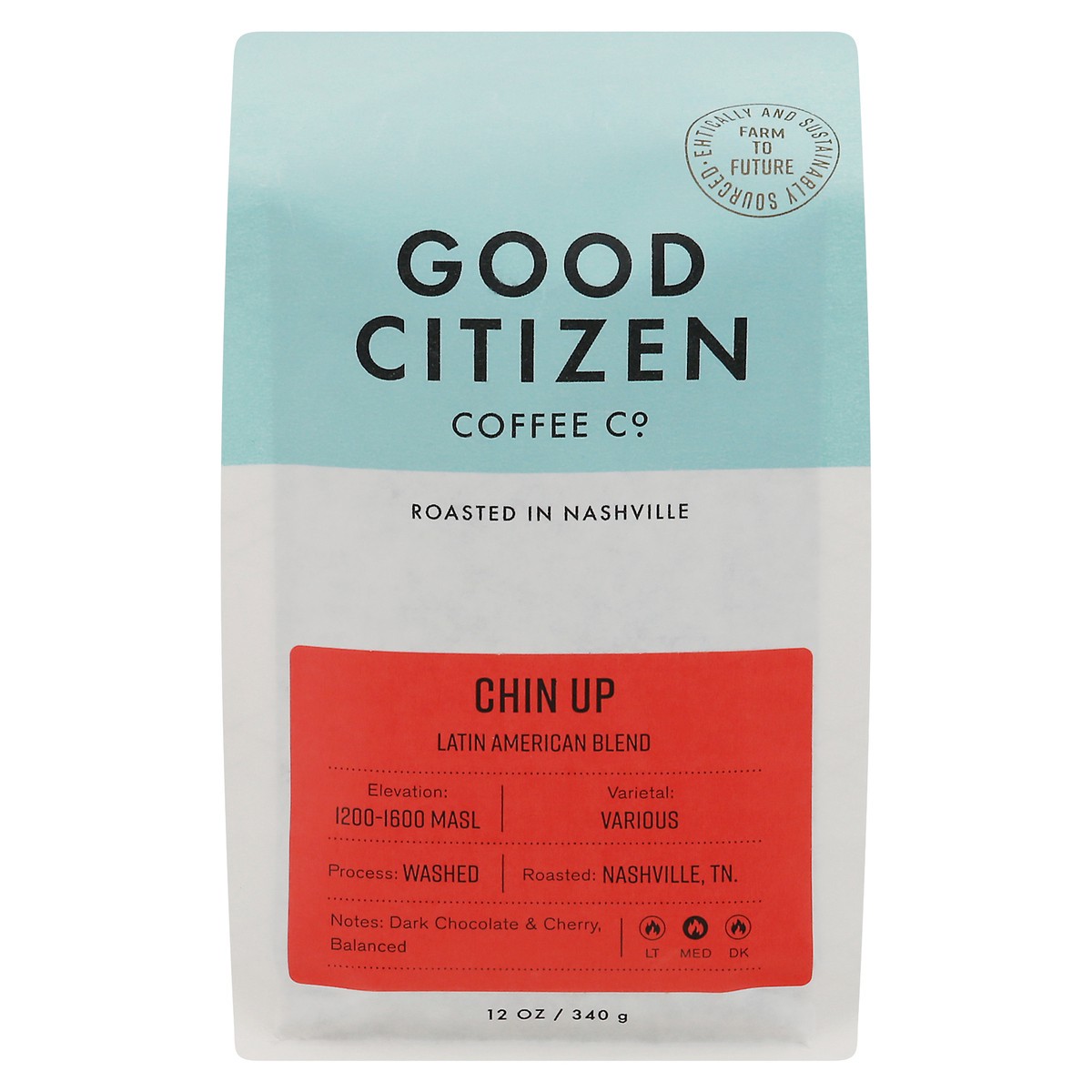 slide 8 of 10, 8&R Coffee Co. Med Chin Up Coffee 12 oz, 12 oz