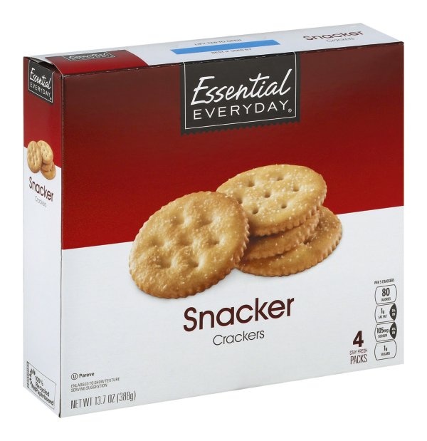 slide 1 of 1, Essential Everyday Original Crackers, 13.7 oz