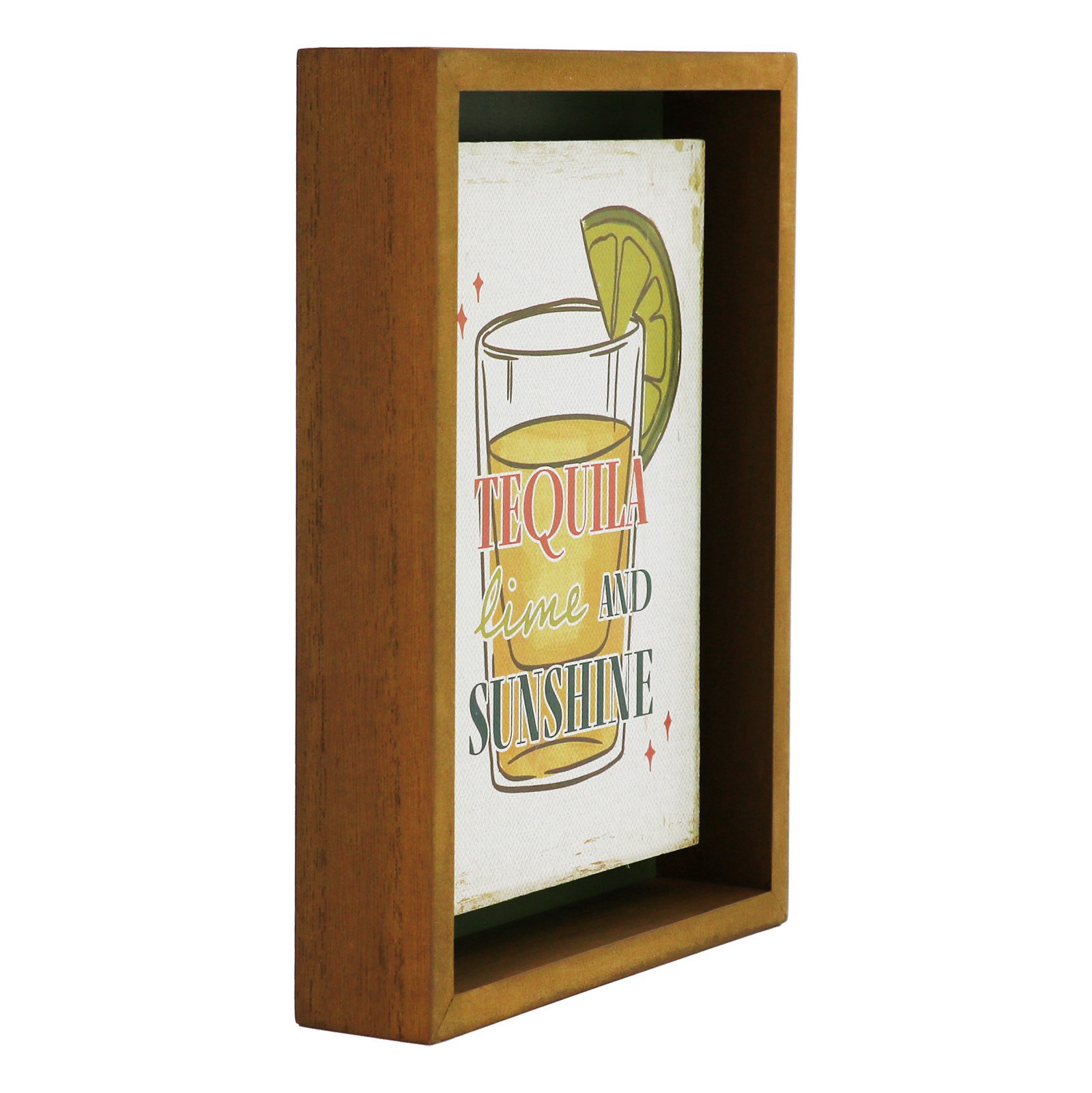 slide 3 of 4, 8" Tequila, Lime And Sunshine Block Tabletop Decor By Ashland, 6 in x 8 in
