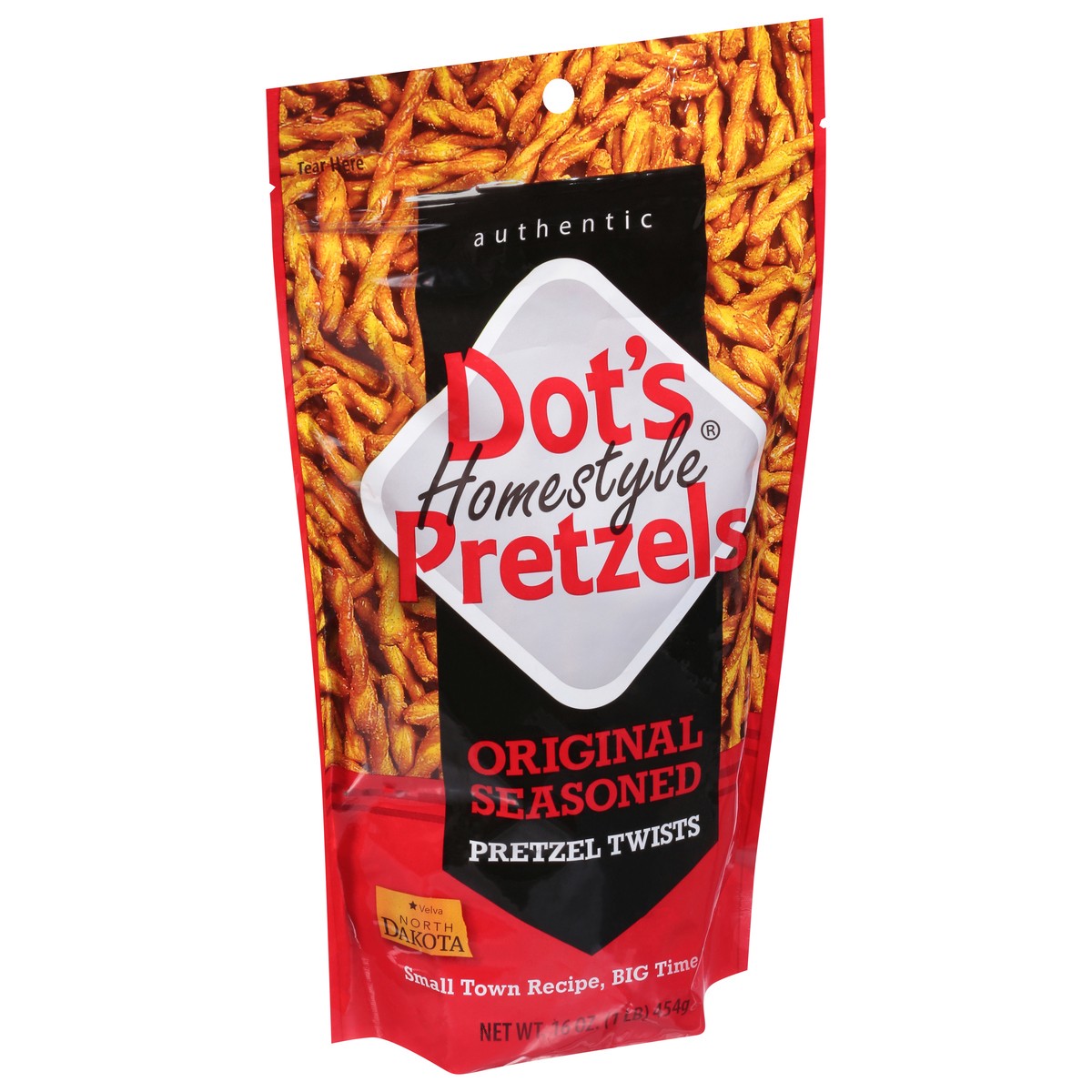 slide 7 of 9, Dot's Homestyle Pretzels Dot's Homestyle Original Seasoned Pretzel Twists, 16 oz