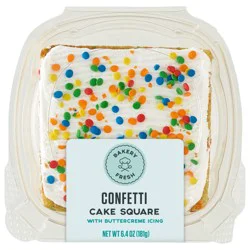 Bakery Fresh Confetti Cake Square