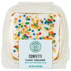 Bakery Fresh Confetti Cake Square