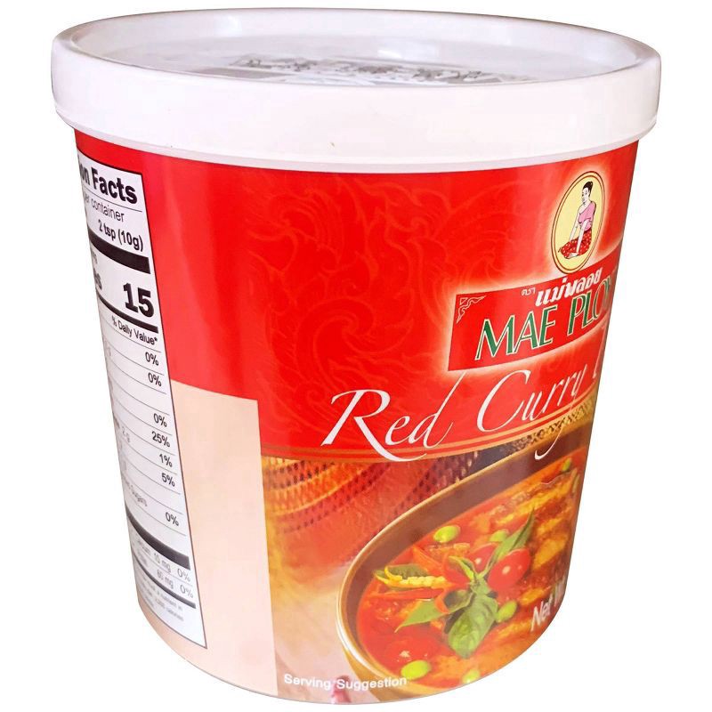 slide 3 of 4, Mae Ploy Curry Paste, Red, 14 oz