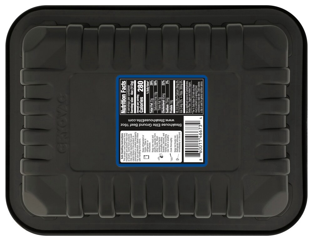 slide 2 of 2, Steakhouse Elite® Kobe-Crafted™ Signature Ground Beef, 1 lb