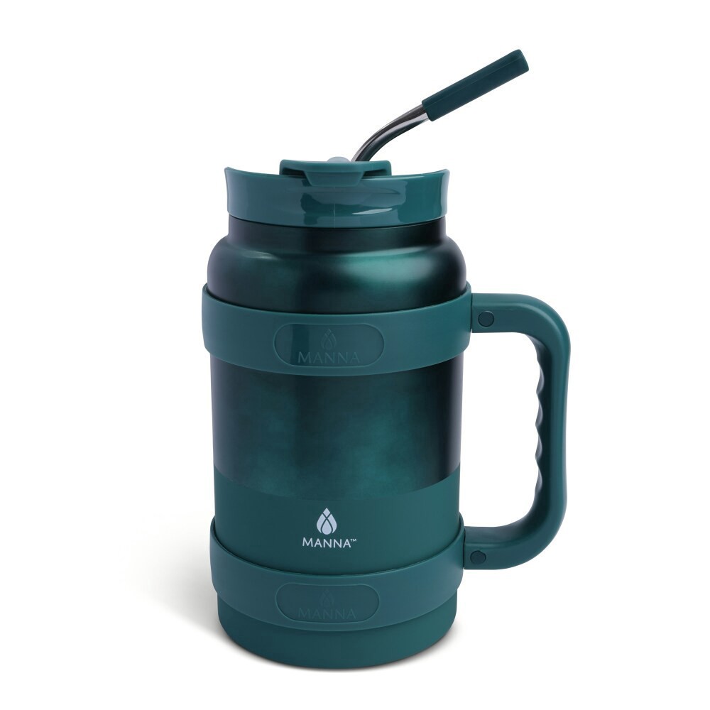 slide 2 of 4, Manna Sawyer Bottle - Green, 50 oz