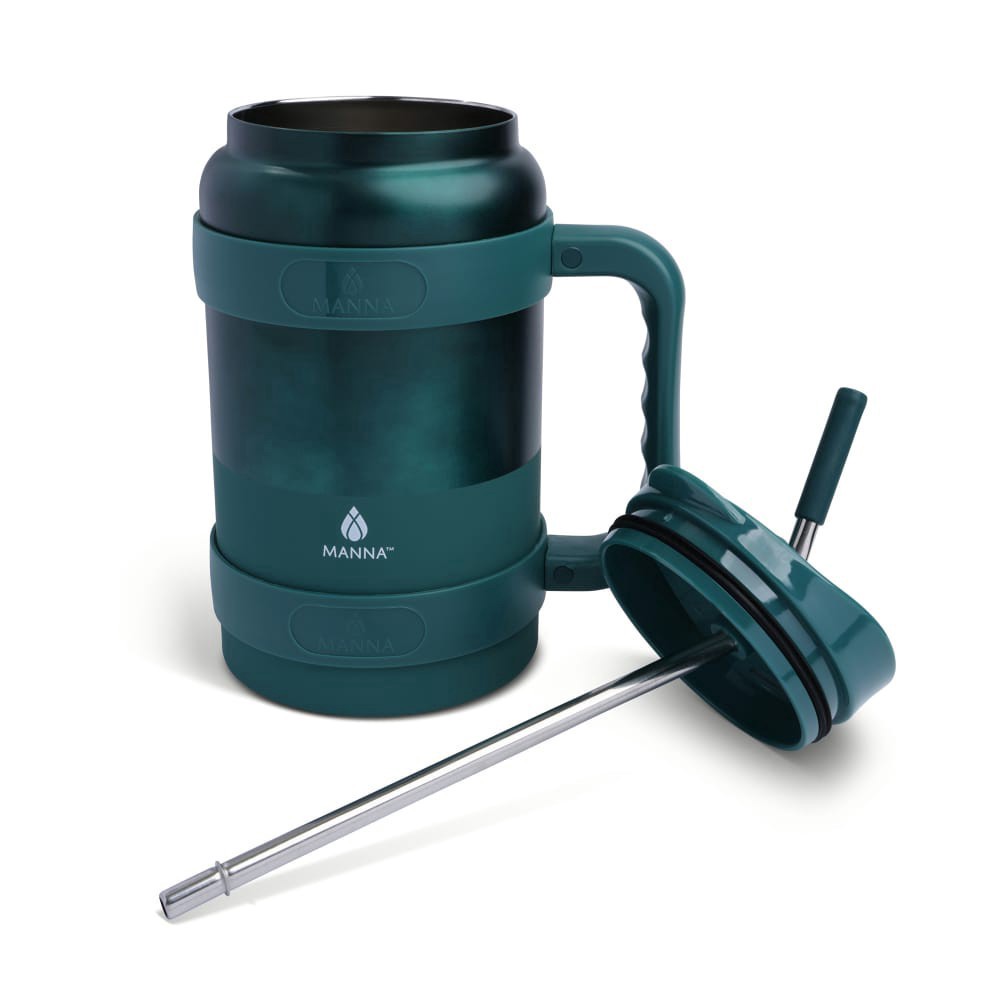 slide 4 of 4, Manna Sawyer Bottle - Green, 50 oz