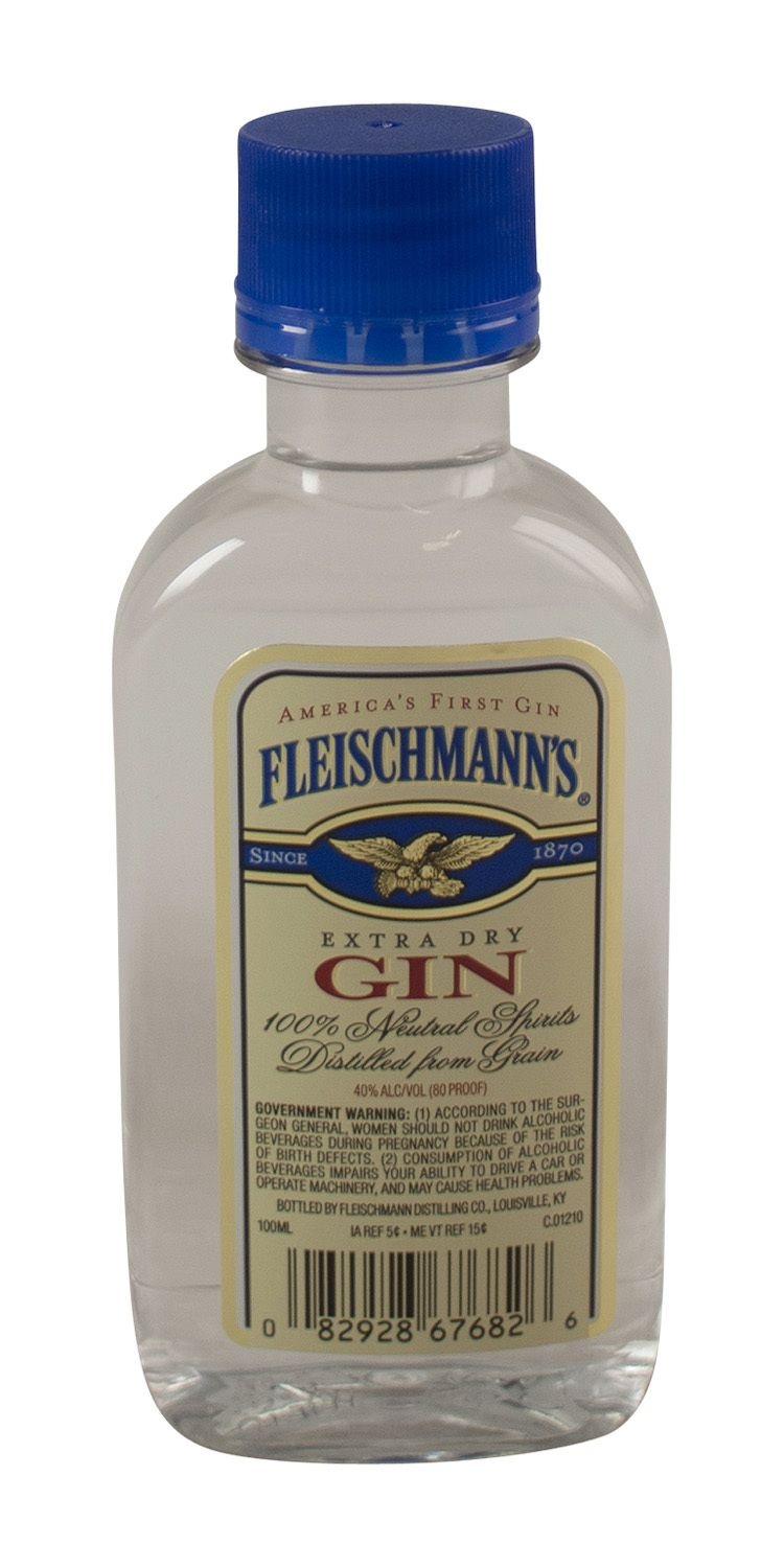 slide 1 of 1, Fleischmann's Gin, 100 ml