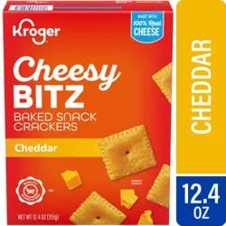 Kroger So Cheesy! Original Baked Cheese Bits Crackers