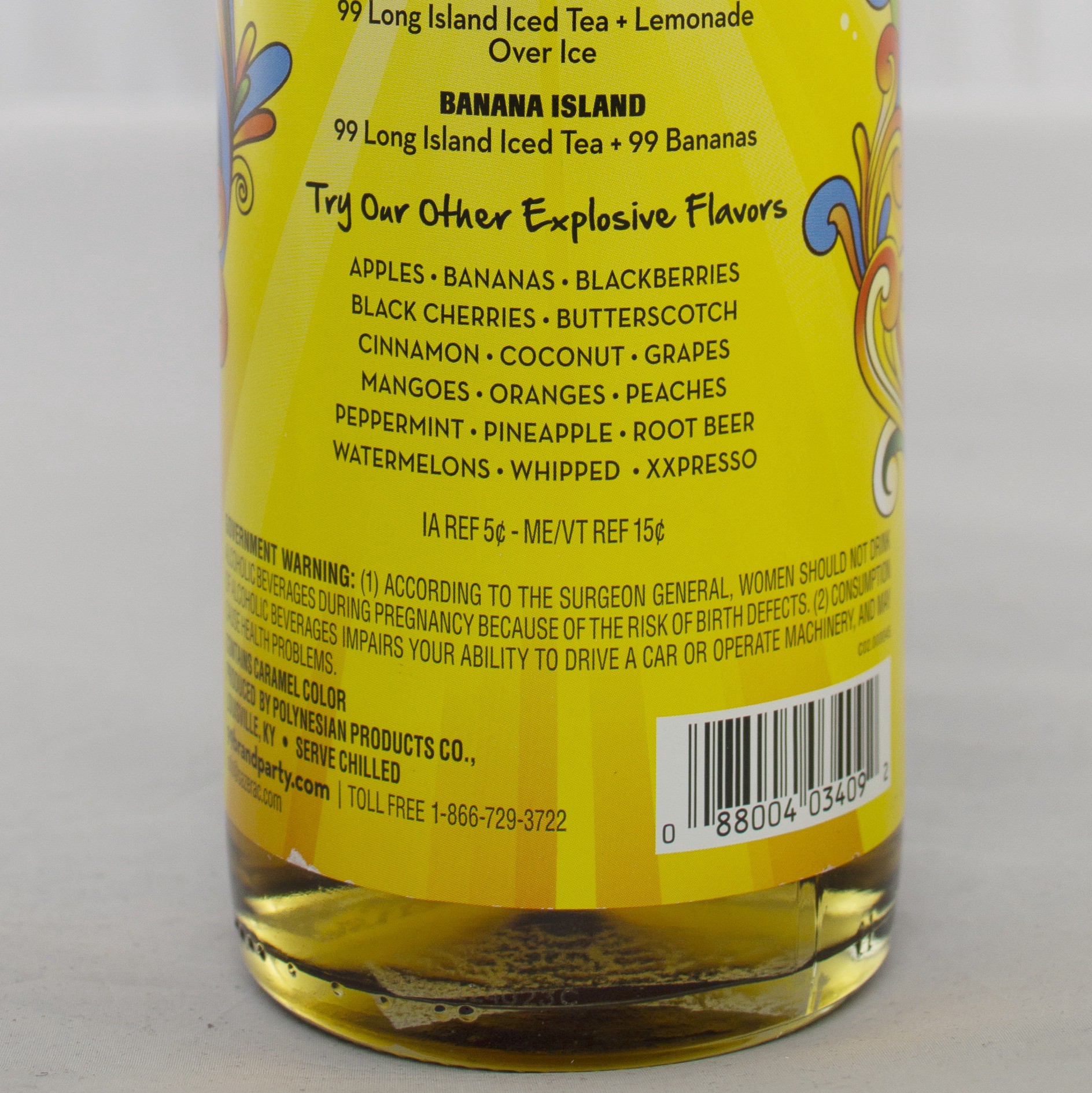 slide 3 of 3, 99 Brand Long Island Iced Tea Liqueur 750ml 99 Proof, 750 ml