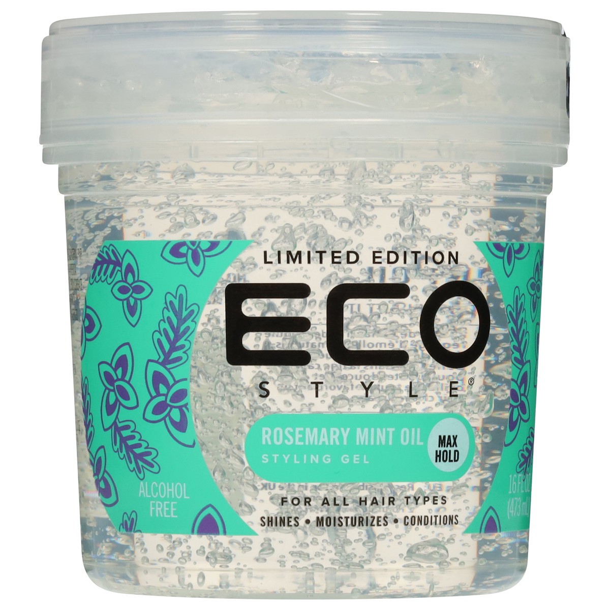 slide 2 of 12, Eco Styler Max Hold Rosemary Mint Oil Styling Gel 16 oz, 16 oz