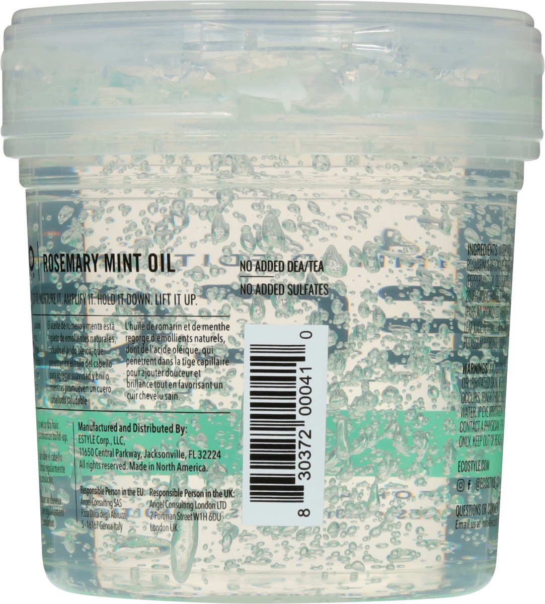 slide 10 of 12, Eco Styler Max Hold Rosemary Mint Oil Styling Gel 16 oz, 16 oz