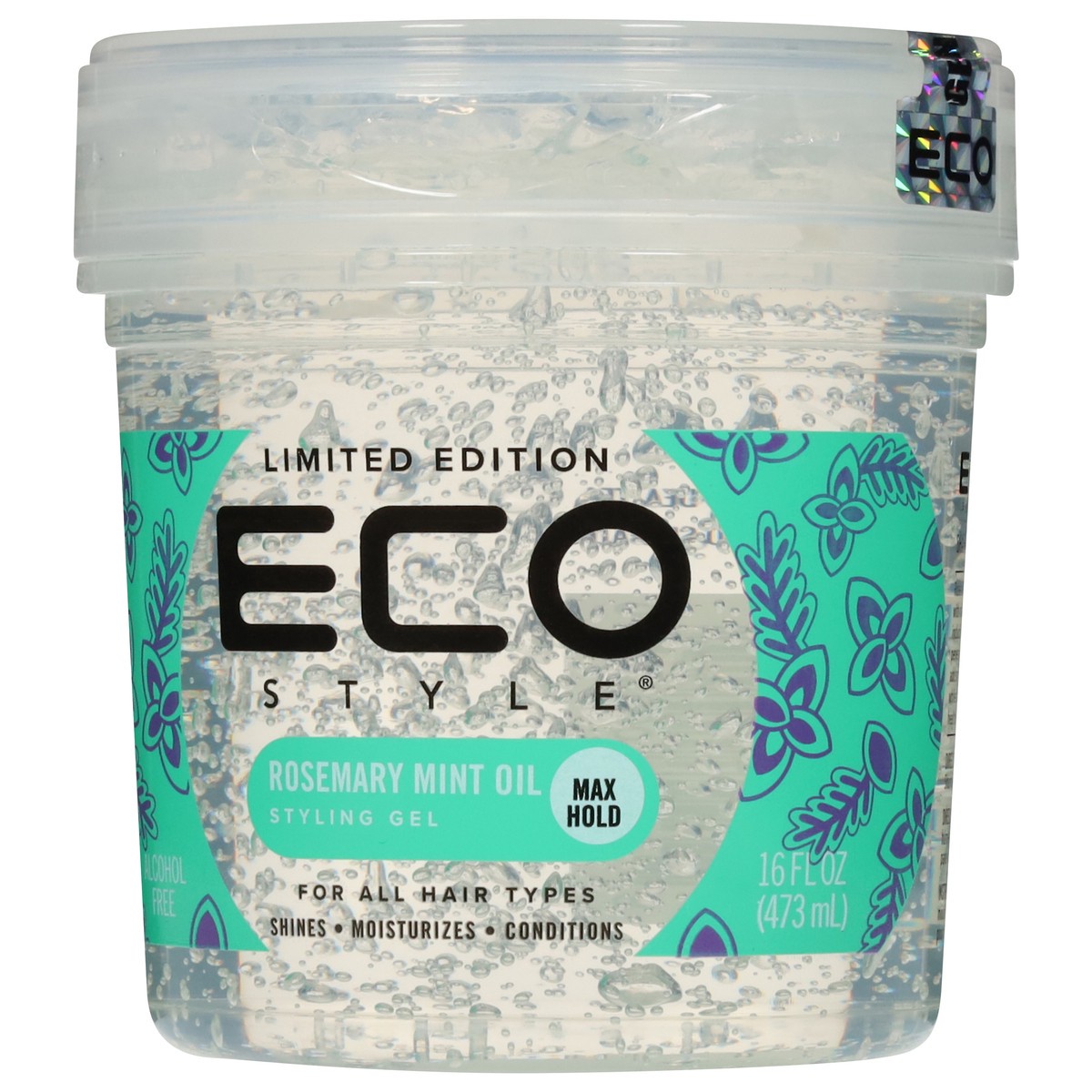slide 4 of 12, Eco Styler Max Hold Rosemary Mint Oil Styling Gel 16 oz, 16 oz