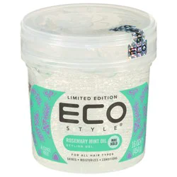 Eco Styler Max Hold Rosemary Mint Oil Styling Gel 16 oz