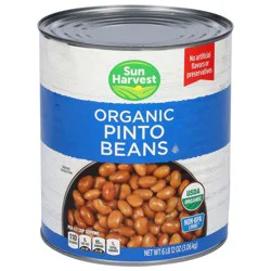 Sun Harvest Organic Pinto Beans - 108 oz