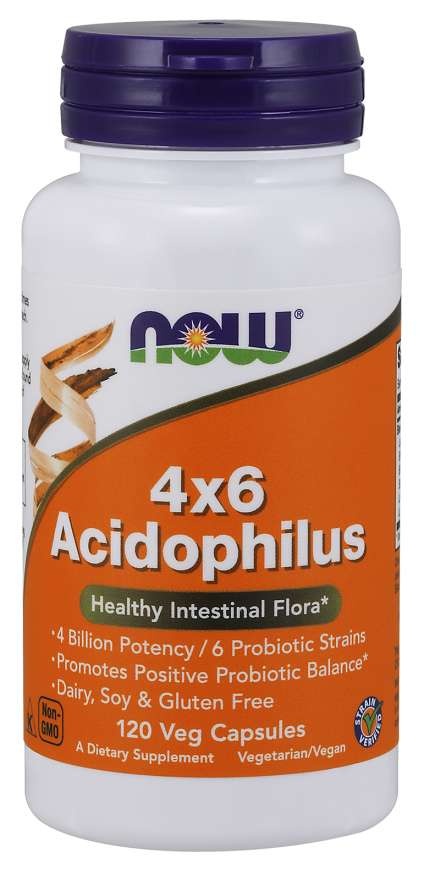 Now Foods Acidophilus 4X6 - 120 Veg Capsules 1 ct | Shipt