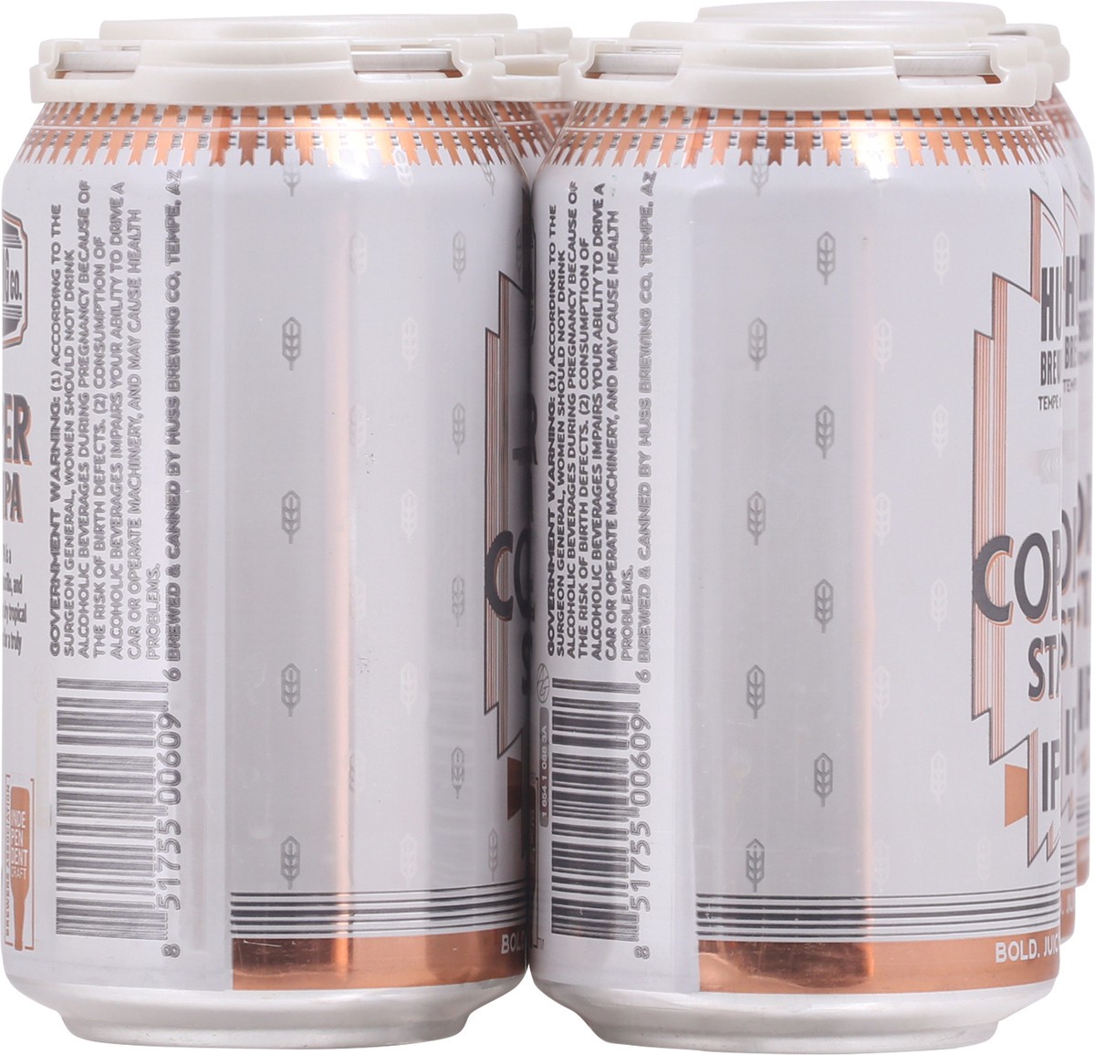 slide 9 of 9, Huss Brewing Co. Copper Slate IPA 6-12 fl oz Cans, 6 ct