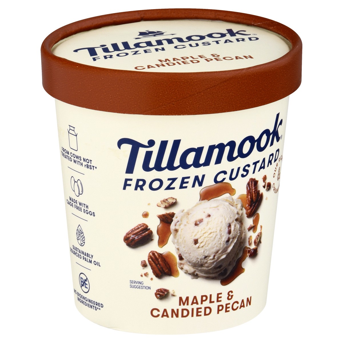 slide 2 of 9, Tillamook Maple & Candied Pecan Frozen Custard - 15oz, 15 oz