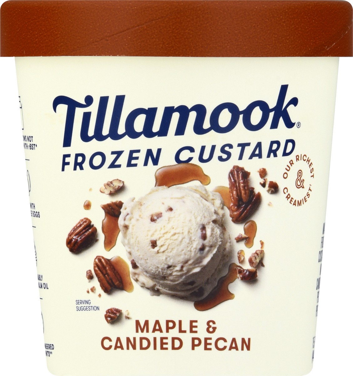 slide 8 of 9, Tillamook Maple & Candied Pecan Frozen Custard - 15oz, 15 oz