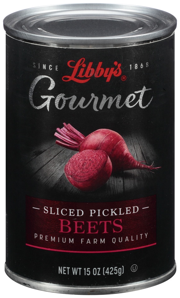 slide 1 of 1, Libby's Gourmet Sliced Pickled Beets, 15 oz