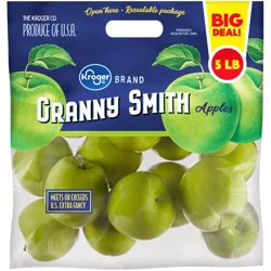 Kroger Granny Smith Apples Bag