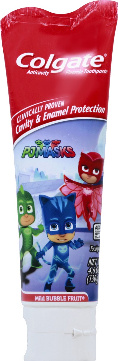 slide 5 of 6, Colgate Fluoride Toothpaste, Anticavity, Mild Bubble Fruit, 4.6 oz