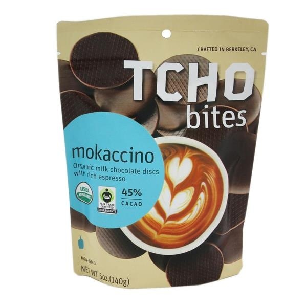 slide 1 of 1, TCHO Bites Chocolate Mkccino, 5 oz