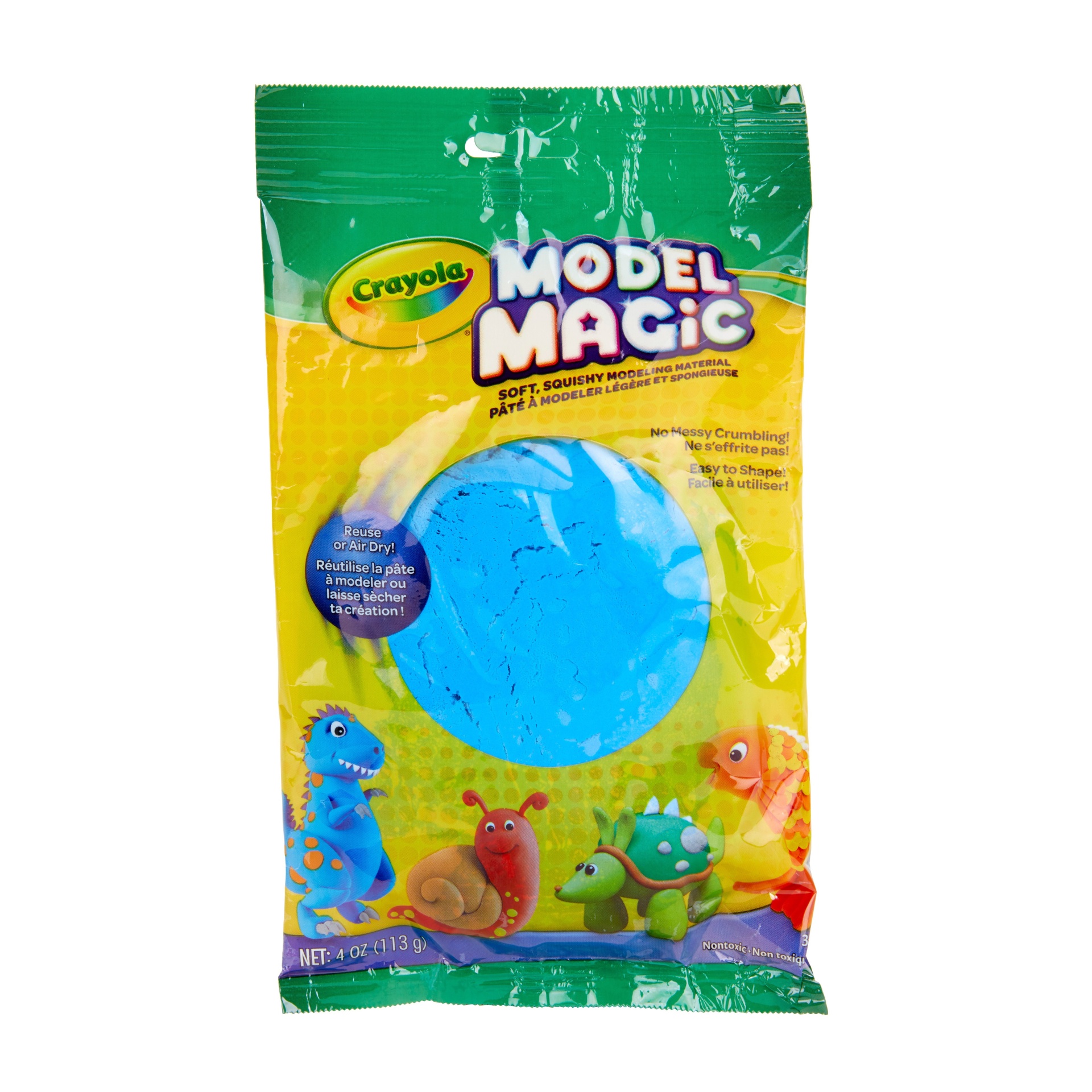 slide 1 of 4, Crayola Model Magic Modeling Material - Blue, 4 oz