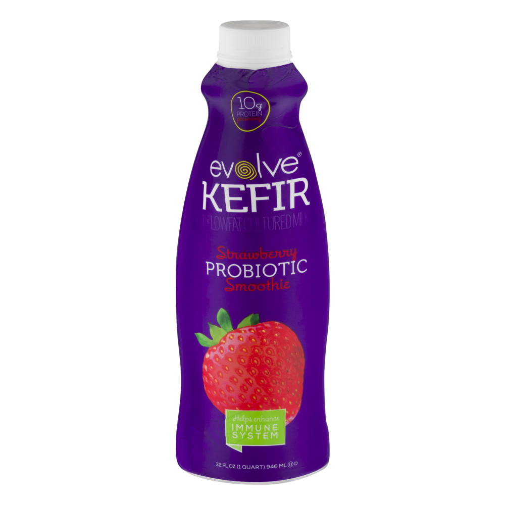 slide 1 of 1, Evolve Kefir Probiotic Smoothie 32 oz, 32 oz