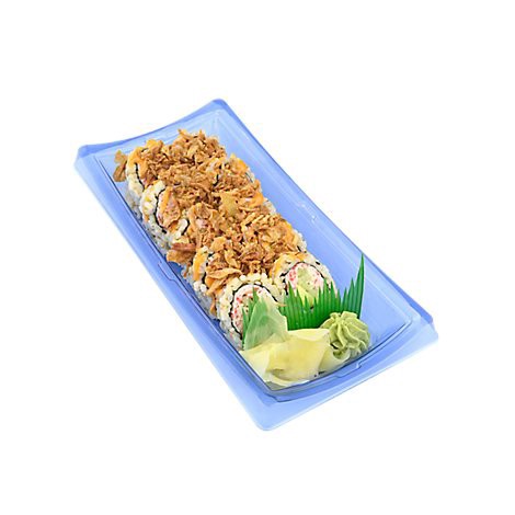slide 1 of 1, Afc Sushi Crunchy Ca Roll Special Brn Rice - 7 Oz (Available After 11 Am), 7 oz