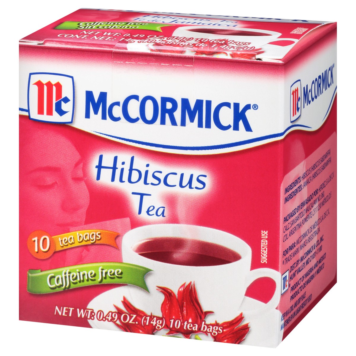 slide 3 of 9, MILYS Hibiscus Tea Caffeine Free (Bags) - 0.49 oz, 0.49 oz