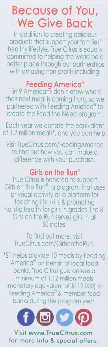 slide 8 of 9, True Lemon Kids Fruit Punch Drink Mix 10 - 0.14 oz Packets, 10 ct