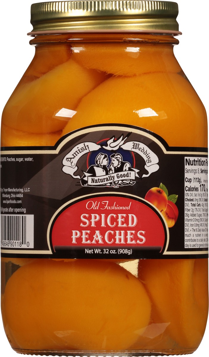 slide 3 of 13, Amish Wedding Old Fashioned Spiced Peaches 32 oz, 32 oz