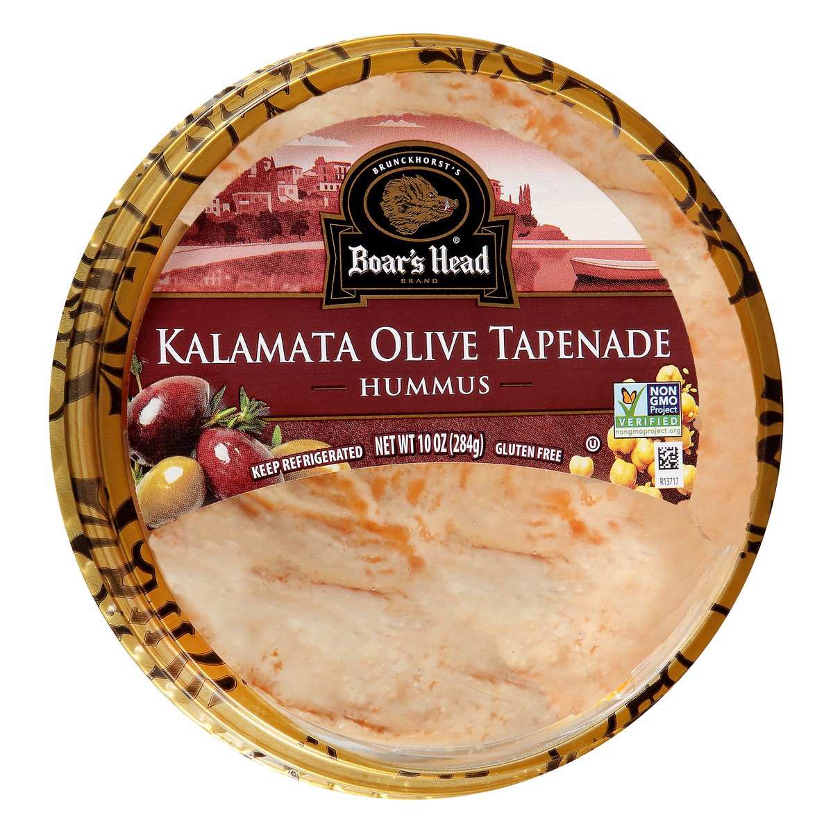 slide 2 of 9, Boar's Head Kalamata Olive Tapenade Hummus, 10 oz