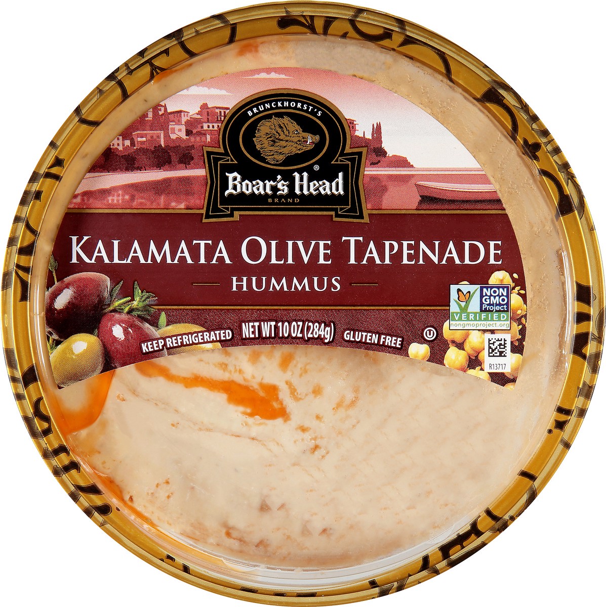 slide 6 of 9, Boar's Head Kalamata Olive Tapenade Hummus, 10 oz