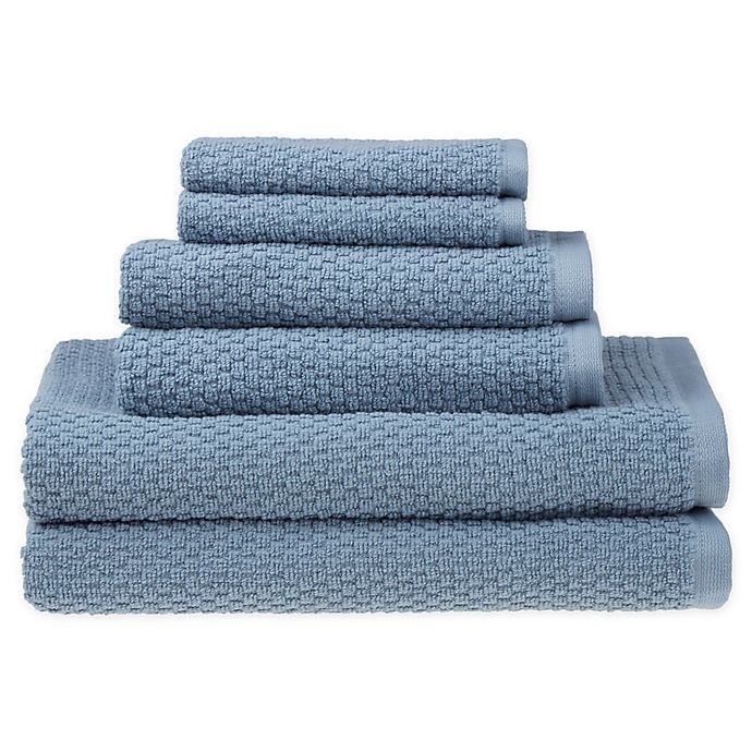 slide 1 of 1, SALT Quick Dry Towel Set - Mineral, 6 ct