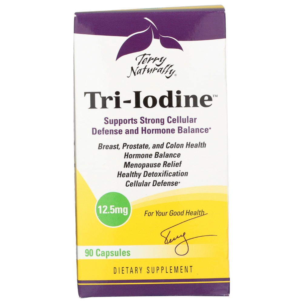 slide 1 of 1, Terry Naturally Tri-Iodine, 90 ct