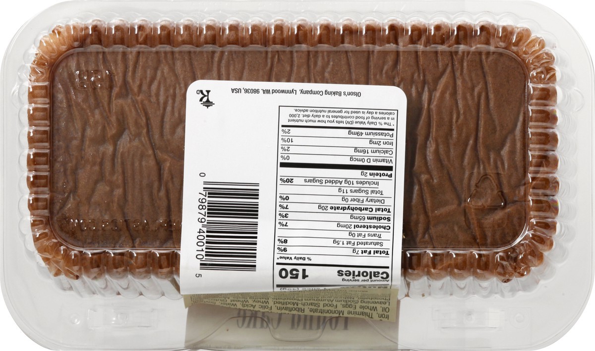 slide 3 of 12, Olson's Baking Co. Pound Cake, 16 oz