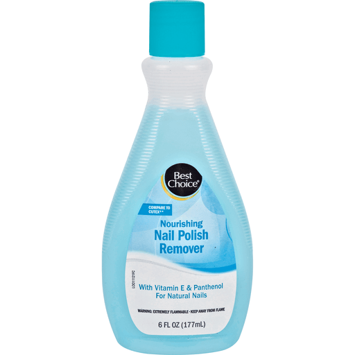 slide 1 of 1, Best Choice Nail Polish Remover, 6 oz