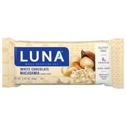 LUNA - White Chocolate Macadamia - Whole Nutrition Bar - 1.69 oz.