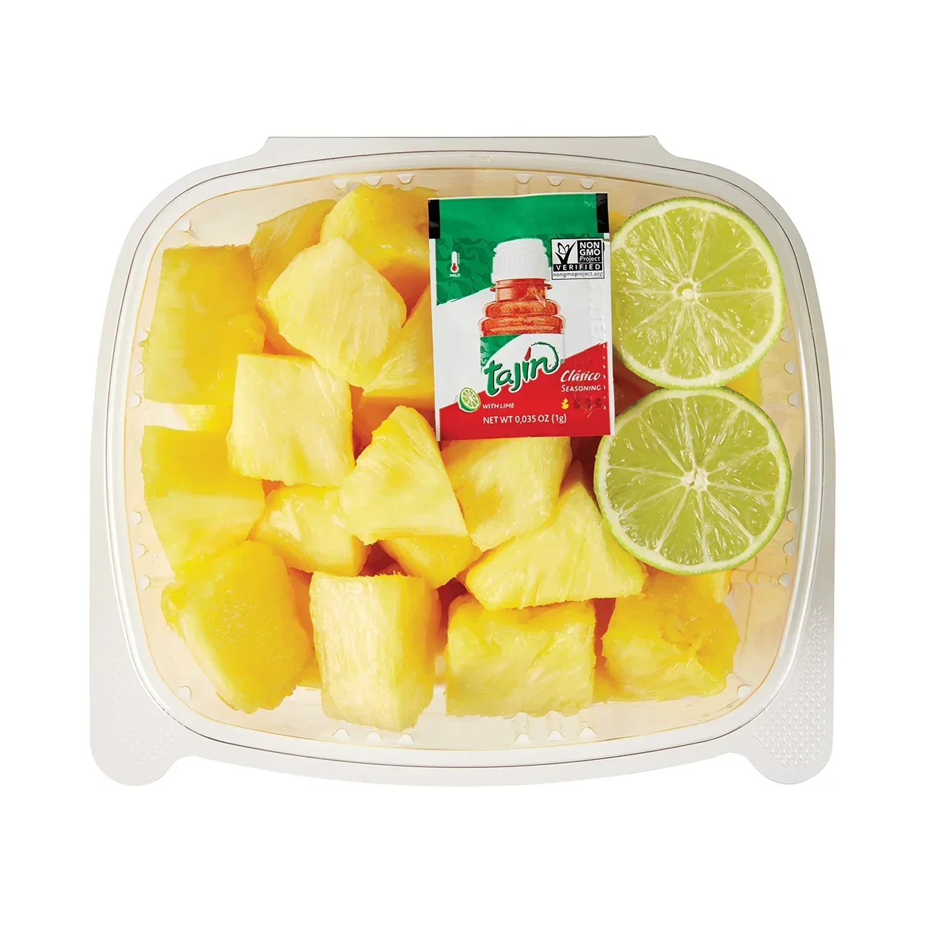 slide 1 of 1, H-E-B Fresh Cut Pineapple with Lime & Tajín - Large, per lb