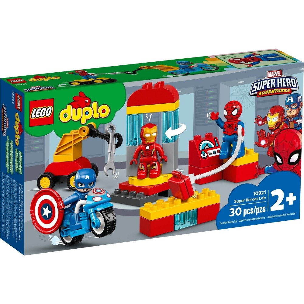 slide 5 of 7, LEGO DUPLO Super Heroes Lab 10921 Marvel Avengers Toy, 1 ct