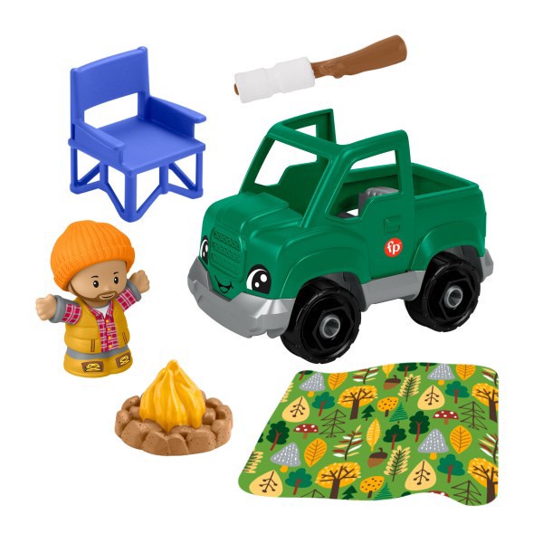 slide 9 of 9, Fisher-Price Little People Time to Camp Playset, 1 ct