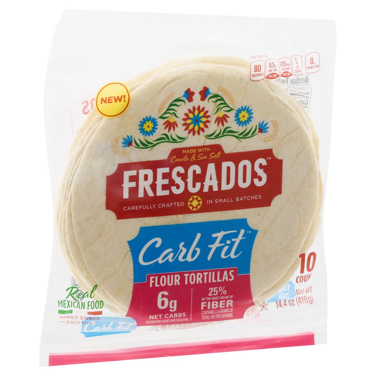 slide 5 of 9, Frescados Tortillas, 10 ct